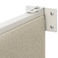 Back to School Sale | HON HBV-PWB1.Q Verse Quick Connect Wall Mount Connecting Hardware - Gray image number 0