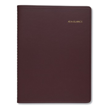 PRODUCTS | AT-A-GLANCE 7026050 11 in. x 9 in. 15-Month Jan. 2026 to Mar. 2027 Monthly Planner - Winestone Cover