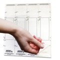 File Folders | Tabbies 68815 9.63 in. x 2 in. File Pocket Handles - White (48/Pack) image number 9