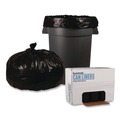  | Boardwalk X7658SKKR01 38 in. x 58 in. 60 gal. 1.2 mil Recycled Low-Density Polyethylene Can Liners - Black (100/Carton) image number 2