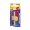 Page Flags | Post-it Tabs 686-RYB 1 in. Wide 1/5-Cut Lined Tabs - Assorted Primary Colors (66/Pack) image number 1