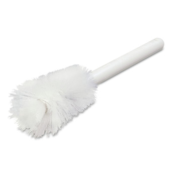 Carlisle 4046600 Sparta 4.5 in. Pint Plastic Handle Bottle Brush - White