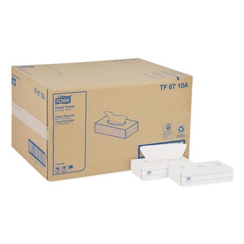 Tork TF6710A Universal 2-Ply Facial Tissue - White (30/Carton)