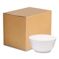 Bowls and Plates | WinCup 221990 8 oz Squat Style Foam Bowls - White (1000/Carton) image number 1