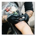Disposable Gloves | Ammex ABNPF42100 Nitrile Exam Gloves, Powder-Free, 3 mil, Small, Black, 100/Box, 10 Boxes/Carton image number 3