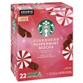 Coffee | Starbucks 12437832 Coffee K-Cups - Peppermint Mocha (4/Carton) image number 2