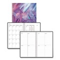 Notebooks & Pads | House of Doolittle 2121-43 Recycled Non-Dated Monthly/Weekly Crystals Planner - Blue/Pink/White Cover image number 0