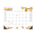 Clearance Center | House of Doolittle 1566 18.5 in. x 13 in. 12-Month (Jan to Dec) 2026 Recycled Honeycomb Desk Pad Calendar - Honeycomb Artwork image number 1