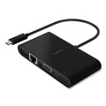 Electronic Adapters & Chargers | Belkin AVC004BK-BL 4K HDMI/USB-A/USB-C/VGA 4.9 ft. USB-C Multimedia plus Charge Adapter - Black image number 1