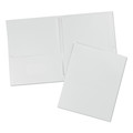 Filing & Folders | Avery 47991 40 Sheet Capacity 11 in. x 8.5 in. Two-Pocket Folder - White (25/Box) image number 1
