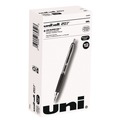 Pens | uni-ball 33950 Signo 207 0.7 mm Retractable Gel Pen - Black Ink/Smoke/Black Barrel/Medium (1-Dozen) image number 0