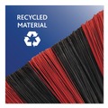 Brooms | O-Cedar 172163EA 48 in. Handle One Sweep Large Broom - Red/Black/Gray image number 4