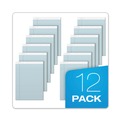 Notebooks & Pads | TOPS 63120 50-Sheet 8.5 in. x 11.75 in. Wide/Legal Rule Prism plus Colored Writing Pads - Pastel Blue (12/Pack) image number 6