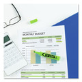 Highlighters | Avery 24020 HI-LITER Desk-Style Chisel Tip Highlighters - Fluorescent Green Ink/Black Barrel (1-Dozen) image number 8