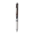 Pens | Pentel BLN75PW-A EnerGel RTX Fine 0.5 millimeter Retractable Gel Pen - Black Ink/White/Smoke Barrel image number 0