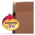 Just Launched | Smead 73210 3-1/2 in. Expansion Easy Grip Pockets - Legal, Redrope (25/Box) image number 4
