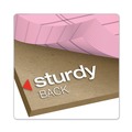 Notebooks & Pads | TOPS 63150 50-Sheet 8.5 in. x 11.75 in. Wide/Legal Rule Prism plus Colored Writing Pads - Pastel Pink (12/Pack) image number 4
