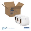 | Scott 07827 Essential 3.55 in. x 2000 ft. 2-Ply Septic Safe JRT Extra Long Bathroom Tissue - White (6 Rolls/Carton) image number 4