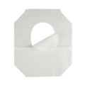 Just Launched | Boardwalk BWKK1000B 14.17 in. x 16.73 in. Premium Half-Fold Toilet Seat Covers - White (250/Sleeve, 4 Sleeves/Carton) image number 3