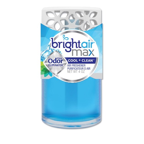 Odor Control | BRIGHT Air 900439EA 4 oz. Max Scented Oil Air Freshener - Cool and Clean image number 0