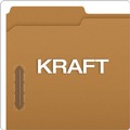File Folders | Pendaflex FK212 1/3-Cut Tabs 2 Fasteners Letter Size Kraft Fastener Folders (50/Box) image number 5