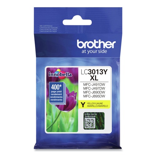 Ink & Toner | Brother LC3013Y 400 Page-Yield High-Yield Ink - Yellow image number 0