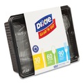 Cutlery | Dixie CH0369DX7 Knives/Spoons/Forks Heavyweight Polystyrene Cutlery - Clear (10/Carton) image number 1