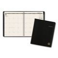 Notebooks & Pads | AT-A-GLANCE 70120G05 8.75 in. x 7 in. 12-Month (Jan to Dec): 2025 Recycled Monthly Planner with Perforated Memo Section - Black Cover image number 1