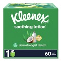 Paper Towels and Napkins | Kleenex 54271 Soothing Lotion 3-Ply Facial Tissue - White (1620/Carton) image number 0