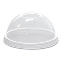 Cups and Lids | Karat C-KDL78 8 oz to 10 oz Cold Cup Dome PET Lids - Clear (1000/Carton) image number 1