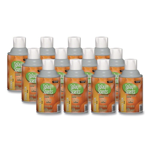 Odor Control | Chase Products CHA 5182 Champion Sprayon SPRAYScents 7 oz. Metered Air Freshener Refill - Orange Sun (12/Carton) image number 0