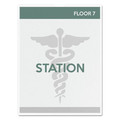 Office Presentation Supplies | Deflecto 588601 8.5 in. x 11 in. Insert Superior Image Cubicle Sign Holder - Clear image number 2