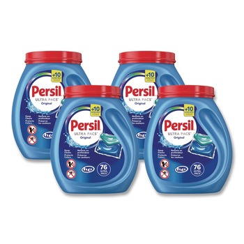 PRODUCTS | Persil 24200 05515 Ultra Pacs Everyday Clean Laundry Detergent - Original (4/Carton)