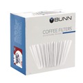 Coffee | BUNN 20104.0001 8 to 12 Cup Size Flat Bottom Coffee Filters (100/Pack) image number 0
