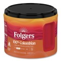 Coffee | Folgers 30445CT 22.6 oz. Canister Coffee - Columbian (6/Carton) image number 2