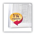 File Folders | Smead 89521 9.75 x 11.63 Open-Side (Horizontal) Poly String and Button Interoffice Envelopes - Clear (5/Pack) image number 4
