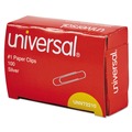 Paper Clips | Universal A7072210A #1 Paper Clips - Small, Silver (100/Box, 10 Boxes/Pack) image number 3