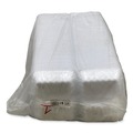Food Trays, Containers, and Lids | GEN 42WH 8.75 in. x 6.32 in. x 2.25 in. #42K Meat Trays - White (252/Carton) image number 3