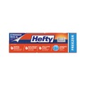 Food Service | Hefty 00R88079 7 in. x 8 in. 32 oz. Slider Stand and Fill Freezer Storage Bags - Clear (35/Box) image number 3