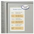 Sheet Protectors | C-Line 70058 25-Sheet 5 x 8 Self-Adhesive Super Heavy Shop Ticket Holders (50/Box) image number 2