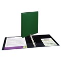 Binders | Avery 27253 11 in. x 8.5 in. 1 in. Capacity 3 Rings Durable Non-View Binder with DuraHinge and Slant Rings - Green image number 1
