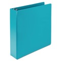 File Folders | Samsill U86677 Earth's Choice 11 in. x 8.5 in. 2 in. Capacity 3 Rings Plant-Based Durable Fashion View Binder - Turquoise (2/Pack) image number 1