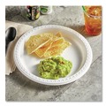  | Chinet 81209 9 in. Heavyweight Plastic Plates - White (125/Pack, 4 Packs/Carton) image number 3