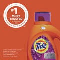 Cleaners & Chemicals | Tide 87566 Plus Febreze 84 oz. Bottle HE Liquid Laundry Detergent - Spring and Renewal (4/Carton) image number 3