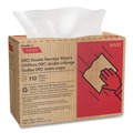 Paper Towels and Napkins | Cascades PRO W431 9.25 in. x 12.5 in. Tuff-Job Double Recrepe Wipers - White (12/Carton) image number 2
