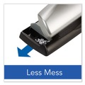 Staple Punches | Swingline A7074026E LightTouch 9/32 in. Holes 12-Sheet Desktop Two- to Three-Hole Punch - Black/Silver image number 6