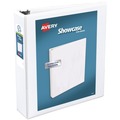 Back to School Sale | Avery 19701 11 in. x 8.5 in. 3 Rings 2 in. Capacity Showcase Economy View Binders with Slant Rings - White image number 0
