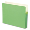 File Folders | Smead 73216 1.75 in. Expansion Colored File Pockets - Letter Size/Green image number 0