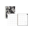 Notebooks & Pads | Blue Sky 110216 10 in. x 8 in. 12-Month (Jan-Dec 2026) Baccara Dark Monthly Planner - Gray/Black/Gold Cover image number 0
