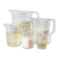 Just Launched | Rubbermaid Commercial FG321700CLR 2 qt. Bouncer Measuring Cup - Clear image number 3